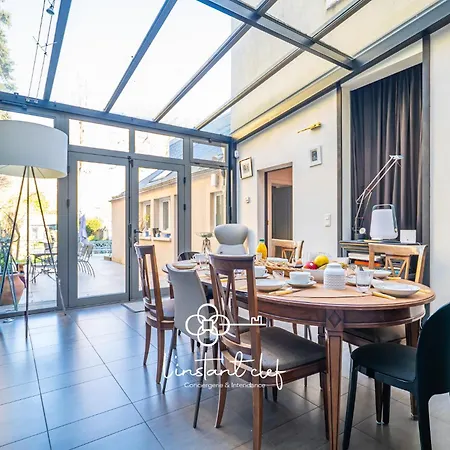 Cocon Central, Chic Ideal 24h - Piano, Jardin, Bbq - L'instant Clef Σπίτι διακοπών Λε Μανς